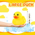 20 Swimming (5 Inch) Deekin Pcs Large Yellow Rubber Ducks Bulk Large Duck Squeak Rubber Bathtub Floating Bath