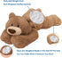 Weighted Stuffed Animals, 3.3 lbs Weighted Bear Plush Toy, 19.6 inch Throw Pillow