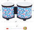 Set 2 5" 6") Bongo Floor Tom Drums for Kids: Childrens Drum Percussion Music Instrument with Mallets - Preschool