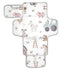 WELLDAY Farm House Animals Portable Diaper Changing Pad - Waterproof Foldable Baby Diaper