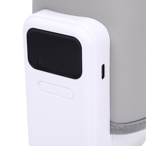 Portable Baby Bottle Warmer Sleeve Efficient Constant Temperature Heating for Outdoor Travel Parents Fabric USB Data