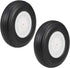 uxcell 2pcs Tire and Wheel Sets for RC Car Airplane, PU Sponge Tire with Plastic Hub, 4 Inch