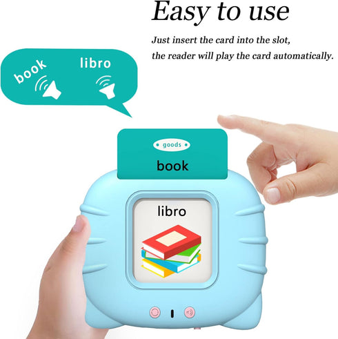 1 2 3 4 5 6, 258 516 Startcan Spanish & English Talking Flash Cards for Toddlers Audible Toys for Kids to Learn Spanish