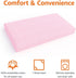 100% 28 52 Inches, Amazon Basics Cotton Jersey Knit Fitted Crib Sheet for Boys and Girls, fits Standard Crib
