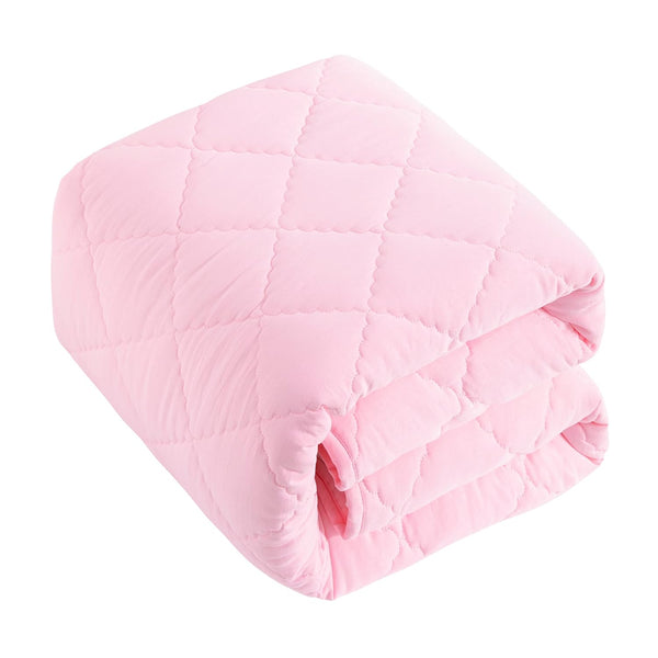 BEDSUM 100% Brushed Microfiber Down Alternative Toddler Comforter, Ultra Soft Lightweight Crib Quilted Blanket, 39x47