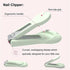 LASTRAN 4 1 Set Set in Nail Care Kit Nail Clippers Scissors Nail File Tweezers with Cute Case Manicure Pedicure