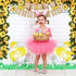 33 Pieces Sunflower Party Supplies, Happy Birthday Banner, Big Cake Topper, Yellow Sunflower Cupcake Topper, Garland