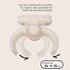 Luocute Baby Bath Stand, Wall Mounted Adjustable Foldable Shower Stand for Toddlers, with Anti Slip Base and Suction