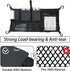 Abnaok Stroller Wagon Cargo Net, Large Capacity Mesh Storage Bag with Sorting Pockets, Compatible with WONDERFOLD