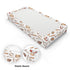 KuphiL10C Girls-16x32 Cartoon Baseball Balls Hats Gloves Baby Changing Pad Cover,Unisex Sports Nursery Diaper Changing