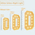 UEGFSIJRF A,3.3FT) LED Letter Lights and Marquee Numbers & Letters Decor - Ideal for Party Decoration! Perfect