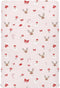SDMKA Christmas Pattern Crib Sheets for Boys Girls - Portable Microfiber Fitted Crib