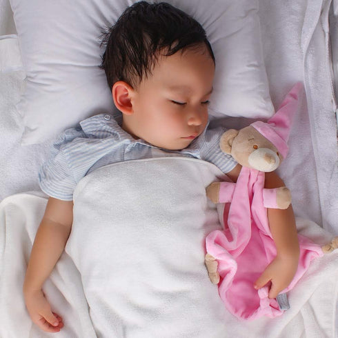Cozy My Baptism Baby Christening Dedication White Blanket with Embroidered Cross Premium Soft Warm Coral Fleece