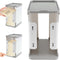 UKQRRTC Breastmilk Freezer Organizer - 1700 ML Breast Milk Storage Tower, First in
