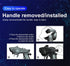 Turbo Racing P32 91803G-C, 2.4G 4CH RC Remote and Receiver Controller, Waterproof Radio Transmitter for RC Car