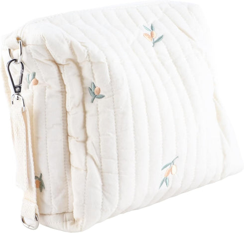 TIKATARER Diaper Bag, Small Diaper Bag Tote Baby Tote Bag Quilted Cotton Cute Pattern Nappy Diaper Storage Bag