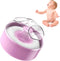 Taxinyx Body Cosmetic Powder Puff and Container Case Infant Powder Puff Empty Loose Powder Box Large
