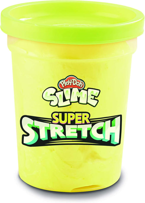 Play-Doh Slime Super Stretch 2-Pack - Yellow and Red for Kids 3 Years and Up