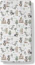 Cstdyfrv Cute Pastel Dragons Castle Knight Baby Crib Sheets Fantasy Dragons Trees Standard