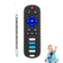 Silicone Teething Toys for Babies - Remote Control Shape Silicone Teethers, Cute Chew Toys for Boys and Girls, BPA Free