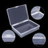 24PCS Plastic Playing Card Case Holder, Clear Storage Box for Standard Size Poker Cards, Snaps Closed (NO Cards)