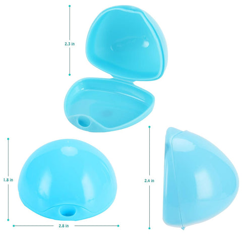 Accmor 3 Pack Pacifier Case, Pacifier Holder Case, Pacifier Container for Travel, BPA Free, Blue