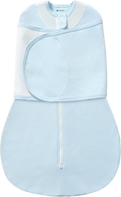 Swaddles for Newborns, Safe Sleep Swaddle Sack with Mesh Design, Breathable 100%