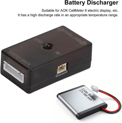 Battery Discharger, 150W Electric Display Discharger 3 in 1 Module, High Discharge Rate Battery Balance Charger