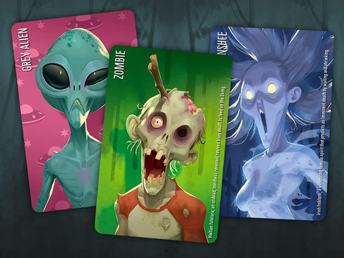 Similo Spookies, Cooperative Family Game, Easy to Learn, Deck Includes 30 Big Cards, For Ages 7 and Up