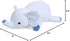 24", 4.2 WeBingo Weighted Elephant Stuffed Animals Pounds Blue Weighted Plush for Kids Adults Boys Girl, Cute Plushies