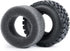RCLIONS 4pcs Rubber Micro 1" RC Wheel Tires with Foam Insert for 1/24 Axial SCX24 AXI00001 AXI00002 Deadbolt