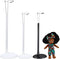 Toyvian 18'' Doll Action Figure Stands: 3PCS Big Doll Brackets for 18'' American Doll Organizers Support Racks