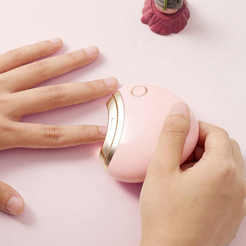 Septpenta Electric Nail Clipper, One Button Operation Automatic Nail Clipper, Cut/Trim/Grind/File/Polish Nails USB