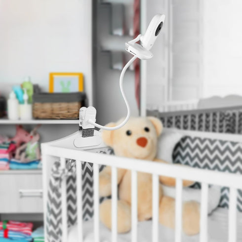 15.7 inches VM819 Baby Monitor Mount Compatible with VTech Baby Monitor Camera,Flexible Clip Clamp Mount Stand Long