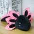 14" Axolotl Plush Toy, Salamander Stuffed Animal, Gifts for Boys Girls Birthday Christmas (Blue+Black)