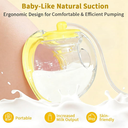 Momlacto S1 S2 S9, 27mm 17/19/21/24mm Wearable Collection Cups Compatible with Spectra Hands-Free Breast Pump