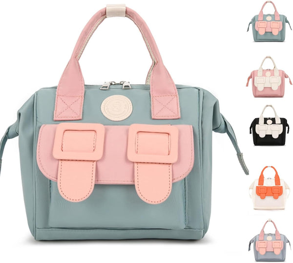 ODUODU Stylish Diaper Bag for Moms Waterproof On-The-Go Baby Travel Must-Have Bag with