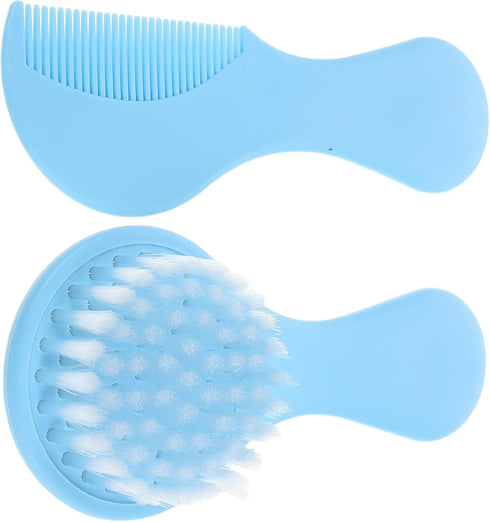 Grooming Kit with Soft Bristle Hair Brush and Comb Set for Boys,