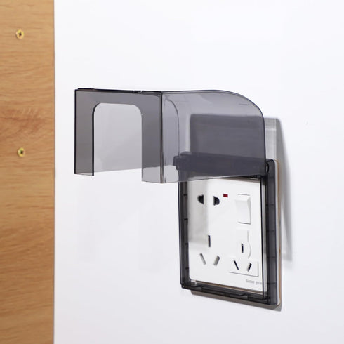 86 Type Waterproof Socket Cover, Plastic Wall Outlet Safety Cover for Home Improvement