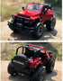 UXRPTU 1:16 Car Toy Off-Road Military Fighter Friction Powered Toy Vehicle with Fun Lights and Sounds