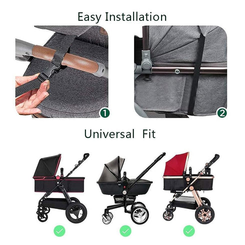 XGOPTS 50+ Baby Stroller Universal UPF Sun Protector Shade Blackout Cover Pushchair Shield Canopy Pram Rain Sunshade
