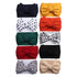 KIDOCHEESE Big Bows Baby Girl Headbands with Oversized Bows, Elastics Nylon Hairbands for Newborns, Infants, Toddlers,