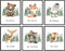 Generic 8x10 Baby Woodland Animal Prints Wall Art for Nursery Decor, Woodland Nursery