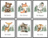 Generic 8x10 Baby Woodland Animal Prints Wall Art for Nursery Decor, Woodland Nursery