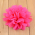 Fodattm 30PCS Women 30 Solid Colours 4" Chiffon Fabric Flowers for DIY Flower Headbands and Decorative Wedding Flowers