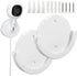 Terixe 2 Pack Wall Mount Bracket Compatible with Nanit Flex Multi-Stand - Round,