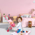Foldable Heart Design Doll Stroller - Anivia Baby Doll Collection for Girls