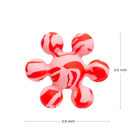 Ubbi Joinibble Teether for Babies, Food-Grade Platinum Silicone, Soothes Teething and Massages Gums, BPA and PVC-Free