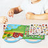 Reusable Sticker Book for Kids, Farm Stickers Educational Learning Toys for Toddler Girls Boys