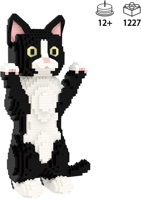Set, 12 1227 KLJM-05 Larcele Micro Building Blocks DIY Mini Building Toy Bricks for Age Over Years, Pieces (Devon Rex